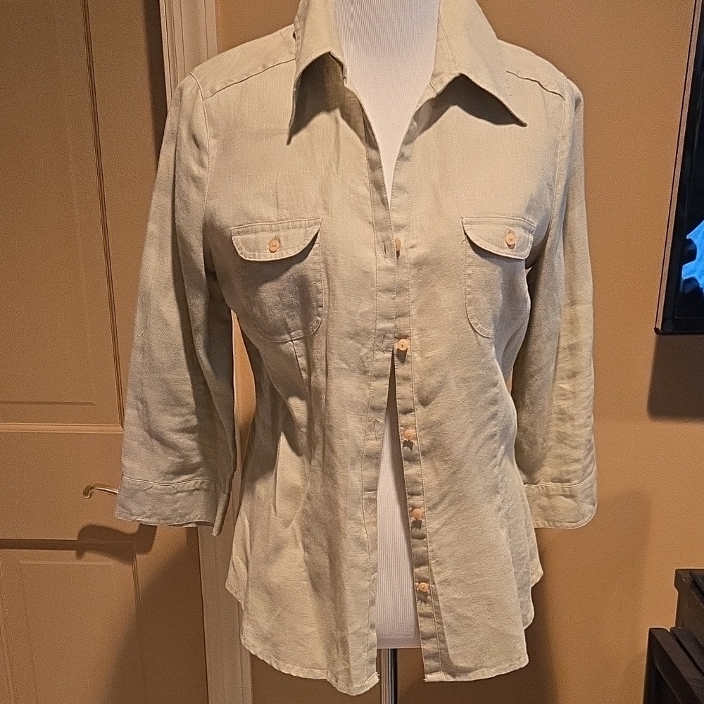 H&M Light Tan Shirt